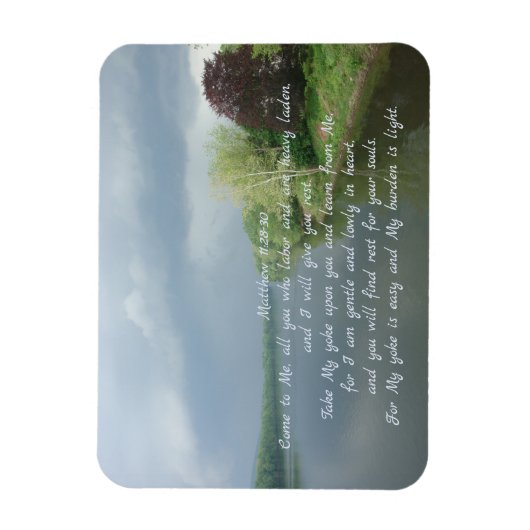 Magnet Flexible Matthieu 11 aimant de rivière nuageux (Vertical)