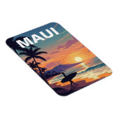 Magnet Flexible Maui Hawaii Travel (Côté Droit)