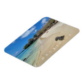 Magnet Flexible Maurice La Cuvette Aimant vue plage (Côté Gauche)