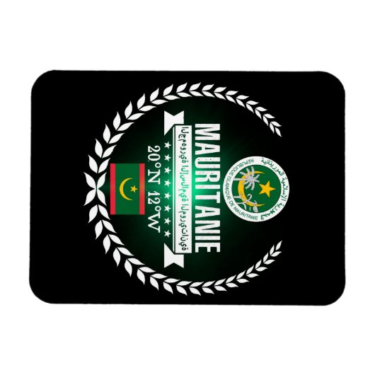 Magnet Flexible Mauritanie (Horizontal)