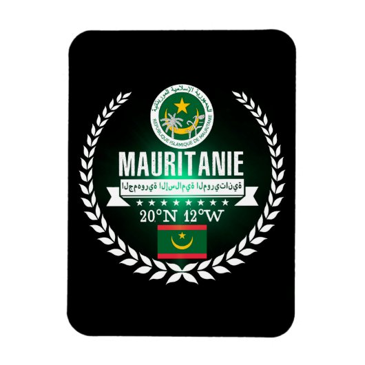 Magnet Flexible Mauritanie (Vertical)