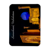 Magnet Flexible Mausolée d'Amir Timur - Samarkand, Ouzbékistan (Vertical)