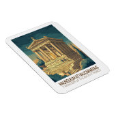 Magnet Flexible Mausoleum at Halicarnassus 7 Wonders of the World (Côté Droit)