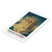 Magnet Flexible Mausoleum at Halicarnassus 7 Wonders of the World (Côté Gauche)