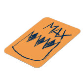 Magnet Flexible Max & Crown Sketch (Côté Gauche)