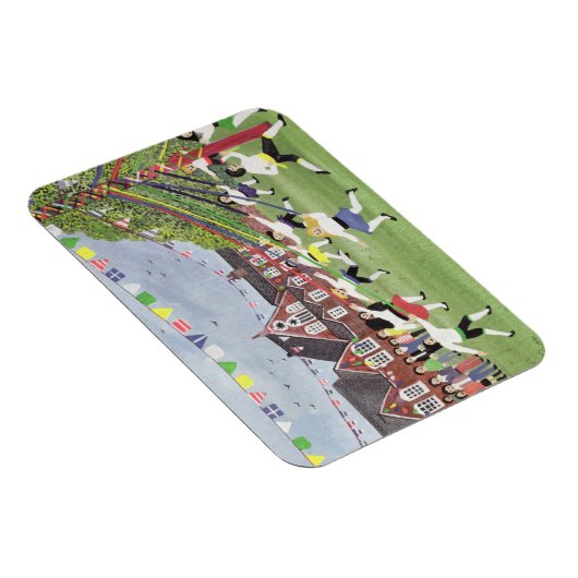 Magnet Flexible Maypole Dancing 1991 (Côté Droit)