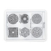 Magnet Flexible Mazes, c.1900 (gravure) (photo b/w) (Horizontal)