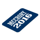 Magnet Flexible McCrory - Pat McCrory 2016 (Côté Gauche)