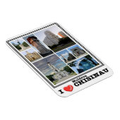 Magnet Flexible MD - Moldova - Chisinau - I Love Mosaic - (Côté Droit)