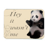 Magnet Flexible Me Panda n'était pas (Horizontal)