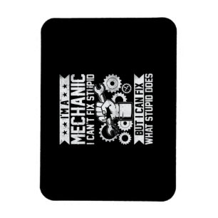 Magnet Flexible Mécanicien automobile drôle Ingénieur Hommes Femme