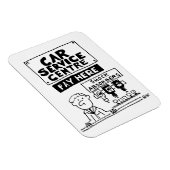 Magnet Flexible Mécanique du Centre de service automobile et amort (Côté Droit)