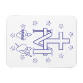 Magnet Flexible Médaille de Notre-Dame des Grâces (Horizontal)