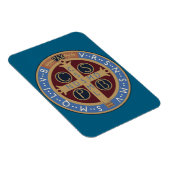 Magnet Flexible Médaille de saint Benoît (Côté Droit)