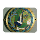 Magnet Flexible Médaillon représentant un dragon, français, de Con (Horizontal)