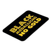 MAGNET FLEXIBLE MÉDALLIONS NOIRES PAS D'OR (Côté Gauche)