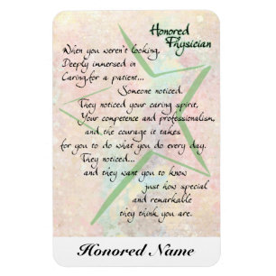 Magnet Flexible Médecin (ou Docteur)Merci un aimant d'appréciation