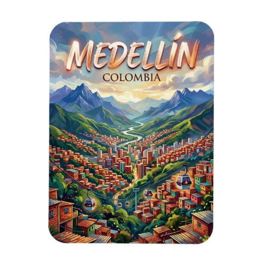 Magnet Flexible Medellín Colombie (Vertical)