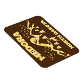 Magnet Flexible Medora, Dakota du Nord (Côté Droit)