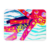 Magnet Flexible Méduse été coloré (Horizontal)