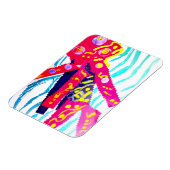Magnet Flexible Méduse été coloré (Côté Gauche)