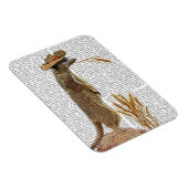 Magnet Flexible Meerkat Cowboy (Côté Droit)