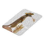 Magnet Flexible Meerkat Cowboy (Côté Gauche)