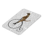 Magnet Flexible Meerkat sur Black Penny Farthing (Côté Gauche)