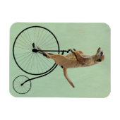 Magnet Flexible Meerkat sur Black Penny Farthing 2 (Horizontal)