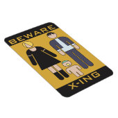 Magnet Flexible Méfiez-vous des démons (Côté Droit)