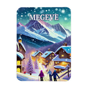 Magnet Flexible Megève : Élégance Alpine et Prestige Hivernal