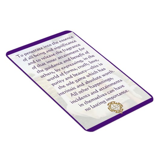 Magnet Flexible Meher Baba Game (Côté Droit)