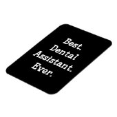 Magnet Flexible Meilleur. Assistant dentaire. Jamais. (Côté Gauche)