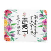 Magnet Flexible Meilleur enseignant Appréciation devis cadeau Merc (Horizontal)