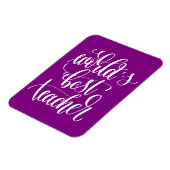 Magnet Flexible Meilleur enseignant du monde (Côté Gauche)