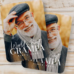 Magnet Flexible Meilleur Grampa du monde depuis 20XX Photo moderne<br><div class="desc">Ce design simple et moderne est composé d'une typographie serif et cursive et d'ajouter une photo personnalisée</div>