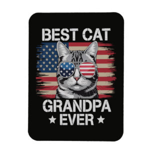 Magnet Flexible Meilleur Grand-Père de Chat Américain