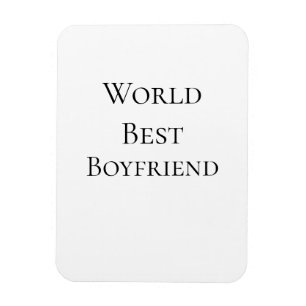 Magnet Flexible Meilleur mari petit ami homme journée de la Saint-
