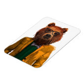 Magnet Flexible Meilleur ours habillé (Côté Gauche)