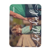 Magnet Flexible Meilleur Papa Jamais Moderne Simple Jouer Script P (Vertical)