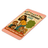 Magnet Flexible Meilleur Père Farting jamais Anniversaire (Côté Gauche)