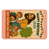 Magnet Flexible Meilleur Père Farting jamais Anniversaire (Horizontal)