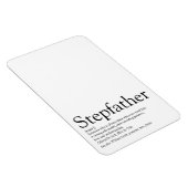 Magnet Flexible Meilleur Stepfather jamais connu du monde, Stepdad (Côté Droit)