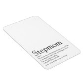 Magnet Flexible Meilleur Stepmaman au monde, Stepmère Définition (Côté Droit)
