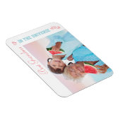 Magnet Flexible Meilleure grand-mère dans l'Univers - Corail & Blu (Côté Droit)