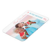 Magnet Flexible Meilleure grand-mère dans l'Univers - Corail & Blu (Côté Gauche)