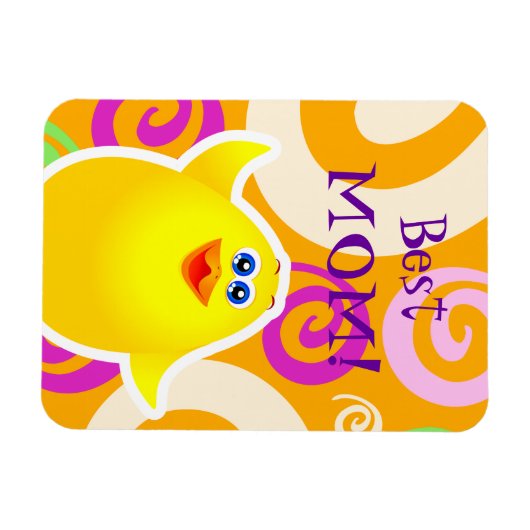 Magnet Flexible Meilleure maman ! (Horizontal)