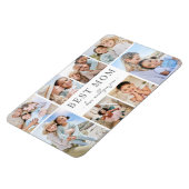 Magnet Flexible Meilleure Maman Collage de Photos (Côté Gauche)