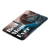 Magnet Flexible Meilleure maman jamais moderne personnalisée (Côté Gauche)