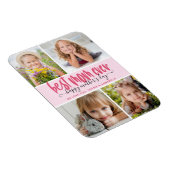 Magnet Flexible Meilleure maman Jamais Photo Fête des mères (Côté Droit)